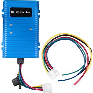 Golf Cart Converter AJulyBee 48v to 12v Golf Cart Voltage Regulator, 30 Amp DC to DC Converter for E-Z-GO Club Car Yama-ha