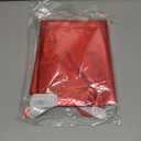 NISOCY 25PCS Red White Square Foil Balloons Wall Double Backdrop Sided Red Pearl White Balloon Tunnel Arch Kit for Christmas Birthday Valentine's Day Baby Shower Wedding Party Decorations