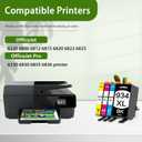 934XL 935 XL Ink Cartridges Combo Pack (4-Pack, 1Black/1Cyan/1Magenta/1Yellow) Replacement for HP 934 and 935 Ink cartridges Officejet Pro 6830 6230 6835 6812 6815 6820 6220 6800 Printer