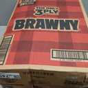 Brawny Tear-A-Square 3-Ply Paper Towels, 12 XL Family Rolls = 30 Regular Rolls, Strong, Absorbent, and Durable with 3 Sheet Sizes (Quarter, Half, Full)