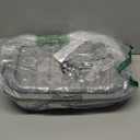 Dog Food Storage Container, 10-20 lbs Airtight Collapsible Cat Food Storage Container with Attachable Wheels, Portable Handle, Dog Food Scoop for Dog Cat Bird Pet Dry Food Storage Bin Dark Grey (Medium)