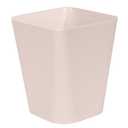 ZXJ Small Trash Can - Waste Basketbin - 1.8 Gallon - Khaki - Bathrooms, Laundry Room, Kitchens, Offices
