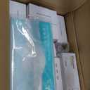 Glass Vacuum Sealable Container Set - 9 Pieces, 6 Sizes, Hand Pump, 10 Bags