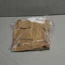 Anti Slip Dog Socks to Prevent Licking Paws - Double Side Paw Covers Dogs Grip Sock for Hardwood Floors, No Twist Dog Booties Grippy Socks for S Senior Dogs, Light Grey and Black, L (Pack of 4)