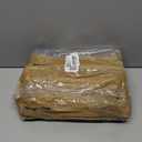 3pcs Middle Wall Hanging Organizer Bag, Linen Fabric Door Hanging Storage Basket with Pockets, Waterproof Bin for Kitchen, Bedroom, Office, RV Camper (Gray)