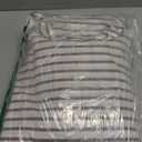 Awellife Farmhouse Beige Shower Curtain Button Linen Textured Woven Fabric, Pleated Beige Stripe, Country Style, 72x72 Inch