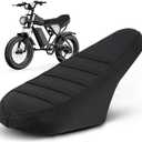 Ebike Seat Cover for Ridstar Q20/Q20 Pro Lite E-Bike Electric Bike Non-Slip Soft Cushion Black