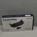 Foldable Keyboard and Mouse, Samsers Folding Bluetooth Keyboard Combo, 2.4G + BT5.0 x 2, FullSize Portable Travel Keyboard & Rechargeable Wireless Mouse for Windows Android iOS Mac OS, Blue