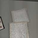 Gold 5x5'' Floating Frame Set of 2,For Photo Sizes(4x4'' or 3x3''),Beautiful Metal Beaded Frames Adjustable Tabletop/Shelf Photo Frame,Classy Gift Choice for Wedding,Birthday or Christmas Gift