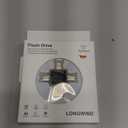 Photo Stick Flash Drive,LONGWIND 512GB USB 3.0 High Speed Thumb Drive,USB Memory Stick Portabl External Easy Backup Photo Storage for Phone/Android/PC/Laptop/Tablet (Gray)