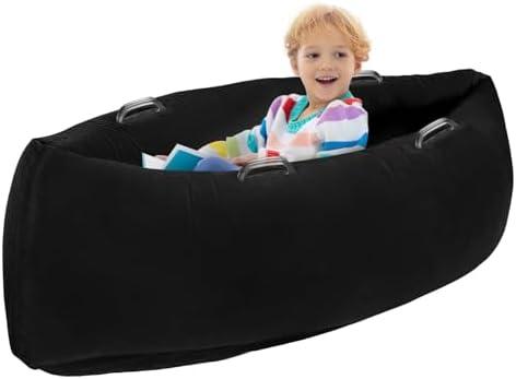 XLYLKS Peapod Sensory Chair 60", Inflatable Autism Sensory Pod - Provide Sensory Relief Therapy for Children 3+ with Special Needs, Games and Reading Loungers