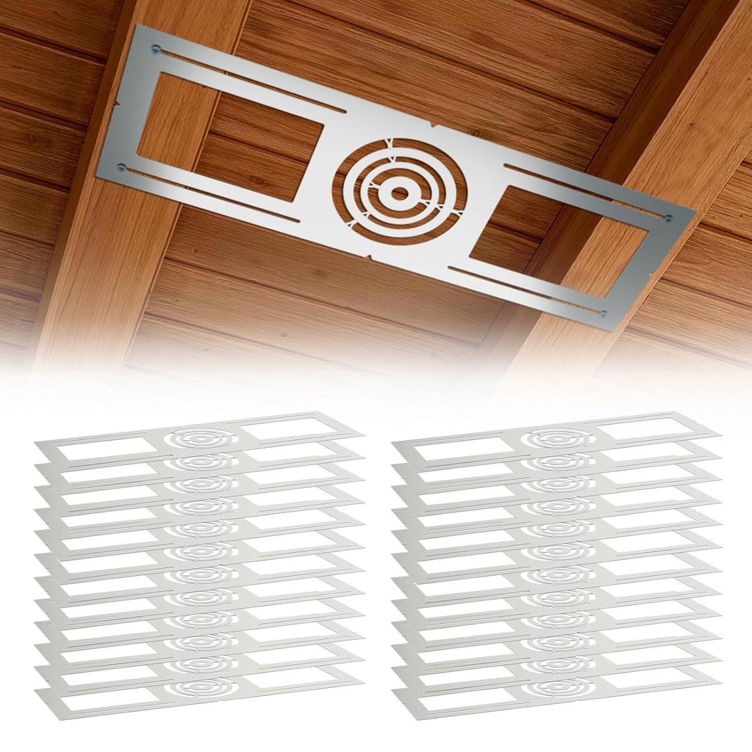 24 Pack New Construction Mounting Plate for 3/4/6" LED Light