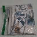 Horaldaily Vintage Tablecloth 60x120 Inch Rectangular, Watercolor Flowers Washable Seasonal Table Cover for Party Picnic Dinner Decor (Beige)