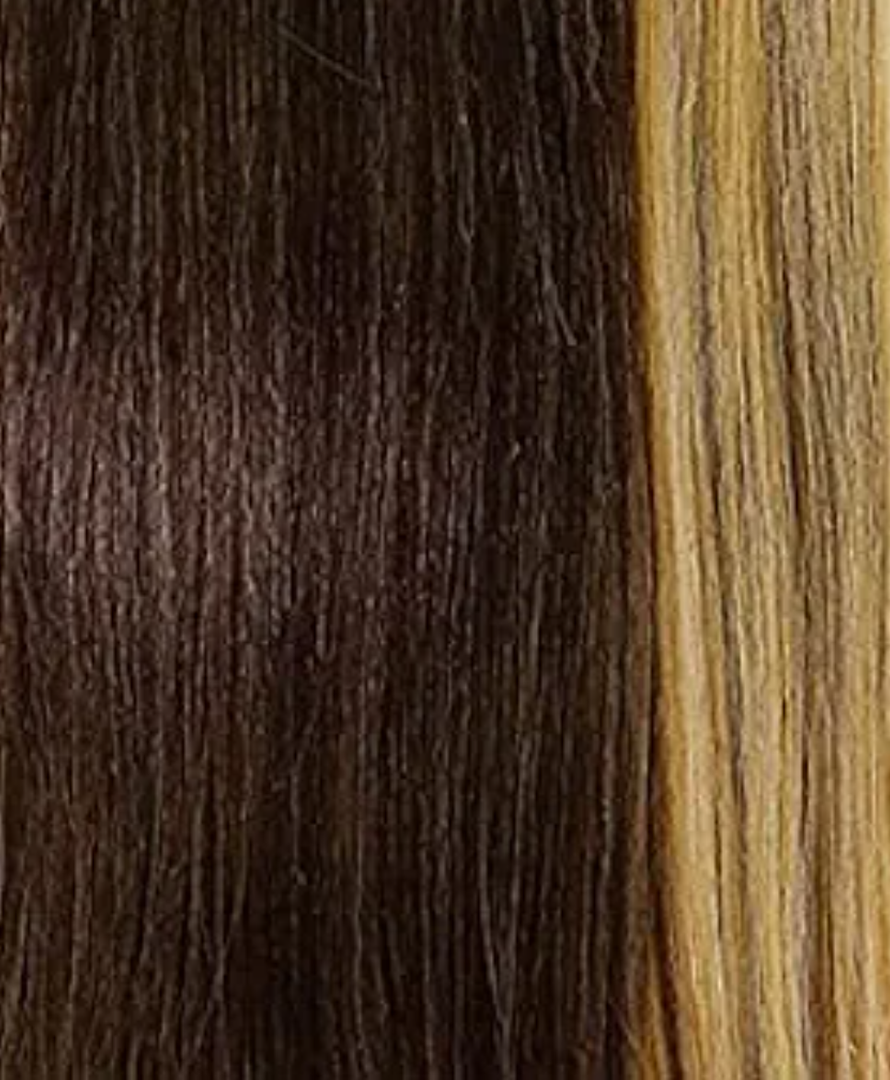 BOBBI BOSS 13X2 Deep Lace Synthetic Hair Wig - MLF418 ELEANOR, Updo Revolution Long Curly Style , High Heat Resistant Wigs (HL27S/6613)