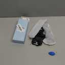 Blue Light Blocking Glasses - Fashion Square Eyeglasses, Anti UV Ray Computer Gaming Glasses Blue Blockers for Women/Men (*Black & Transparent)