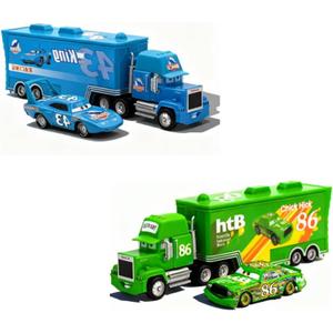 Movie Car Die-cast Vehicles Toys Set for Boy Gifts (2PS)