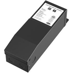 LED Driver 12V 100W Magnetic Dimmable LED Transformer,Magnetic Power Supply 120VAC to 12VDC,Compatible with Lutron and Leviton Dimmers, for LED Strip Lights, Kitchen, Cabinet, ETL Listed