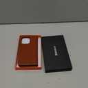 SHIELDON Case for iPhone 13 Pro 5G, Genuine Leather Folio Wallet Magnetic Shock Absorbing Case RFID Blocking Credit Card Holder Kickstand Compatible with iPhone 13 Pro 6.1" - Retro Brown