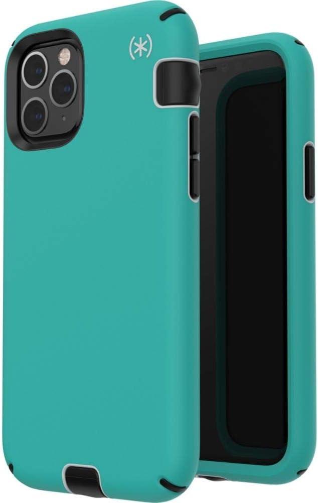 Speck Products - Case compatible with Apple iPhone 11 Pro, Presidio Sport, Jet Ski Teal/Dolphin Gray/Black