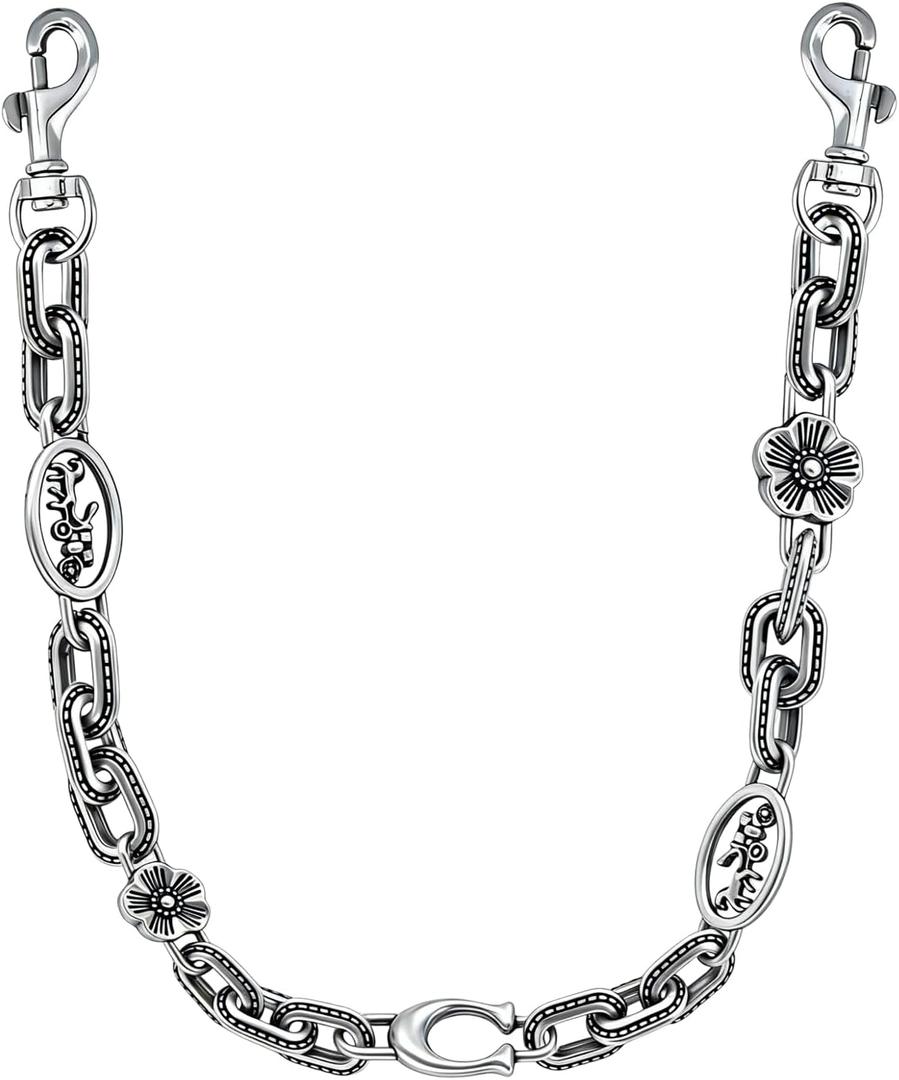 Silver Cute Bag Charms Wallet Chain Keychains Gold Chain For Purse Purse Accessories For Handbags For women