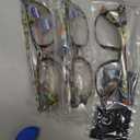 BLS BLUES Reading Glasses for Women for Home, Office & Driving - HD Clear Readers with Blue Light Blocking Protection (A3 Flowers)