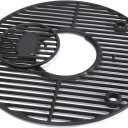 Round Grill Grate 19.5" for Akorn Kamado Ceramic Grill, Pit Boss K24, Louisiana Grills K24, Char-Griller 16620, Solid Rod Round Coookin Grate Grill Grid, Cast Iron