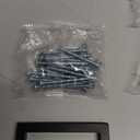 Ravinte 10 Pack Solid Kitchen Cabinet Handles Matte Black Cabinet Pulls Slim Drawer Pulls with 3 Inch Hole Center Square Bar Kitchen Cupboard Hardware