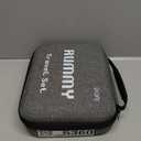 Rummy Cube 6 Player Edition with 6 Wooden Racks/Trays, 160 Large Numbers Rummy Tiles Set with Zippered Case, Rummy Travel Game Set with 6 Tiles Holders - Classic Board Games for Family Adults Kids