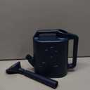 2 Gallon Watering Can for Indoor Plants, Garden Watering Cans for Outdoor Plant House Flower, Modern Plant Watering Can Large Long Spout with Sprinkler Head (Blue)