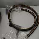 Giraffe Tools SW5-100ft Metal Hose Reel Box, 100 ft Rubber Hose Garden Hose Storage Heavy Duty Reel Hideaway, Crank Handle, 100ft 5/8" Hose, Green