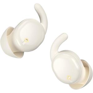 Lytmi CozySnug C1 Sleep Earbuds, Bluetooth 5.3 Noise-Blocking Sleep Headphones, App Control, Comfortable Fit, 3 Sizes of Ear Tips, 21H Playtime, Compact Design for Side Sleepers (Beige)