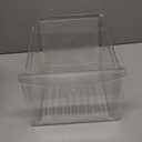 Smart Choice 240364503 Crisper Drawer Bin for Refrigerator Freezer - Clear, Frigidaire Drawer Replacement for 240364502 240364505 240364507 240364508, Fits Select Frigidaire & Kenmore Models