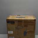 Aeitto Nugget Ice Maker Countertop, Pellet Ice Machine Soft Chewable Ice 40lbs/Day, One-Click Operation, Auto Self-Cleaning Crushed Ice Makers Stainless with Scoop for Home/Kitchen/Office (Black)