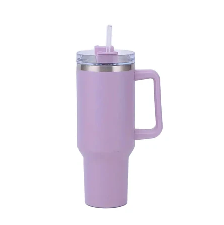 Vessel Stainless Steel Insulated Tumbler Double Wall Vacuum Insulated With Leak proof Lid & Reusable Straw 40 OZ, Purple