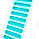 Jacent Silicone and Plastic Water Bottle Ice Cube Stick Tray, FF 4 Softee Bath Single Mat Blush