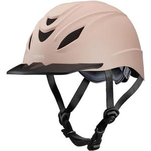 Troxel Intrepid Saddle Horse Riding Helmet, Low-Profile Adjustable Design, Safety Horseback Riding Gear (M (7 7 1/4)