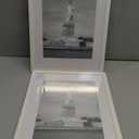 ENJOYBASICS 12x16 Picture Frame, Display Poster 9x12 with Mat or 12 x 16 Without Mat, Wall Gallery Photo Frames, White, 2 Pack