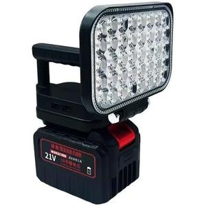 LED Work Light Compatible with lxt 18V/21V/24V Battery, Work Light 180 Rotatable, Dual-Beam Wide Range Illumination, Pressure-Resistant Drop-Proof Shockproof, (Batteries not Included)