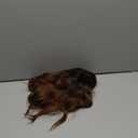 ANDRIA Short Wig Ombre Highlight Brown Colorful Wavy Lace Front Wig Women Natural Loose Wave Wigs Synthetic Heat Resistant Fiber Hair Glueless Lace Wigs with Baby Hair 16 Inches