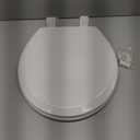Mayfair NextStep2 Toilet Seat with Built-In Potty Training Seat, Slow-Close, Removable that will Never Loosen, Round, White