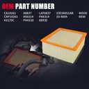6.7 Cummins Diesel Engine Air Filter Compatible with 2007-2025 Dodge Ram 2500 3500 4500 5500 or 2019-2025 Ram 6.4L Gasoline Engine Replaces 53034051AB CA10261