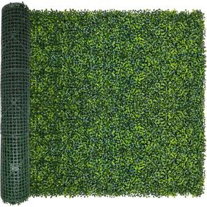 Artificial Boxwood Roll Panels,48 X 120 in(40 sqft) UV-Anti Artificial Ivy Privacy Fence Wall Screen for Indoor Outdoor Green Grass Wall Decor & Ivy Fence Covering Privacy