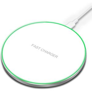 Fast Wireless Charger,20W Max Wireless Charging Pad Compatible with iPhone 17/16/15/14/13/12/SE/Pro,AirPods;FDGAO Induction Charge Mat for Samsung Galaxy S25/S24/S23/Note,Pixel/LG G8 (White)