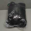 MATBEBY Full Size Mattress Pad - Cooling Breathable Mattress Topper, Quilted Fitted Mattress Protector, Pillow Top Mattress Cover with 8-21" Deep Pocket, Soft, Machine Washable, Black, 54x75 Inches