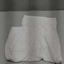 BB&KK Womens Summer Cardigan Crochet Shrug Bolero Sweaters Lightweight Batwing Sleeve Open Front Hollow-Out Cropped Knit Cover Up Ivory M 