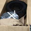 Land Guard Corrugated Garden Edging Border, 6"50' Landscape Paver Edging, Tall Landscape Edging, Fence for Garden, Flower Bed, Lawn and Landscape Edging (Black)