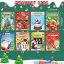 CCINEE 32 Pcs Christmas Mini Activity Books for Kids,Christmas Holiday Fun Challenging Activities Games Coloring Books for Xmas Party Gifts Trick or Treat Bag Stuffers