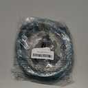 60FT SPT-1 Christmas Electrical Wire with 6pcs Vampire Plugs, 18/2 Gauge Low Voltage Extension Cord, 18 AWG 2-Conductor Flexible Wire for Outdoor Holiday Lights, Landscape Lighting