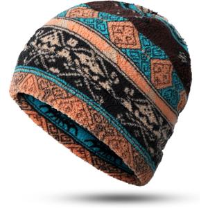 WTACTFUL Fleece Winter Warm Watch Cap - Mens Womens Skull Beanie Hat for Running Skiing Hiking