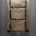 HillhutApex 3 Step Foldable Aluminum Step Ladder with Handgrip, Anti-Slip Pedal, 330 lbs Capacity, Lightweight & Portable for Home, Kitchen, Office, Garage (Gold)